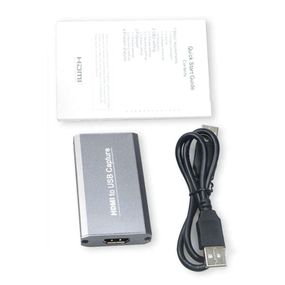 HDMI to USB Video Capture Card 4K