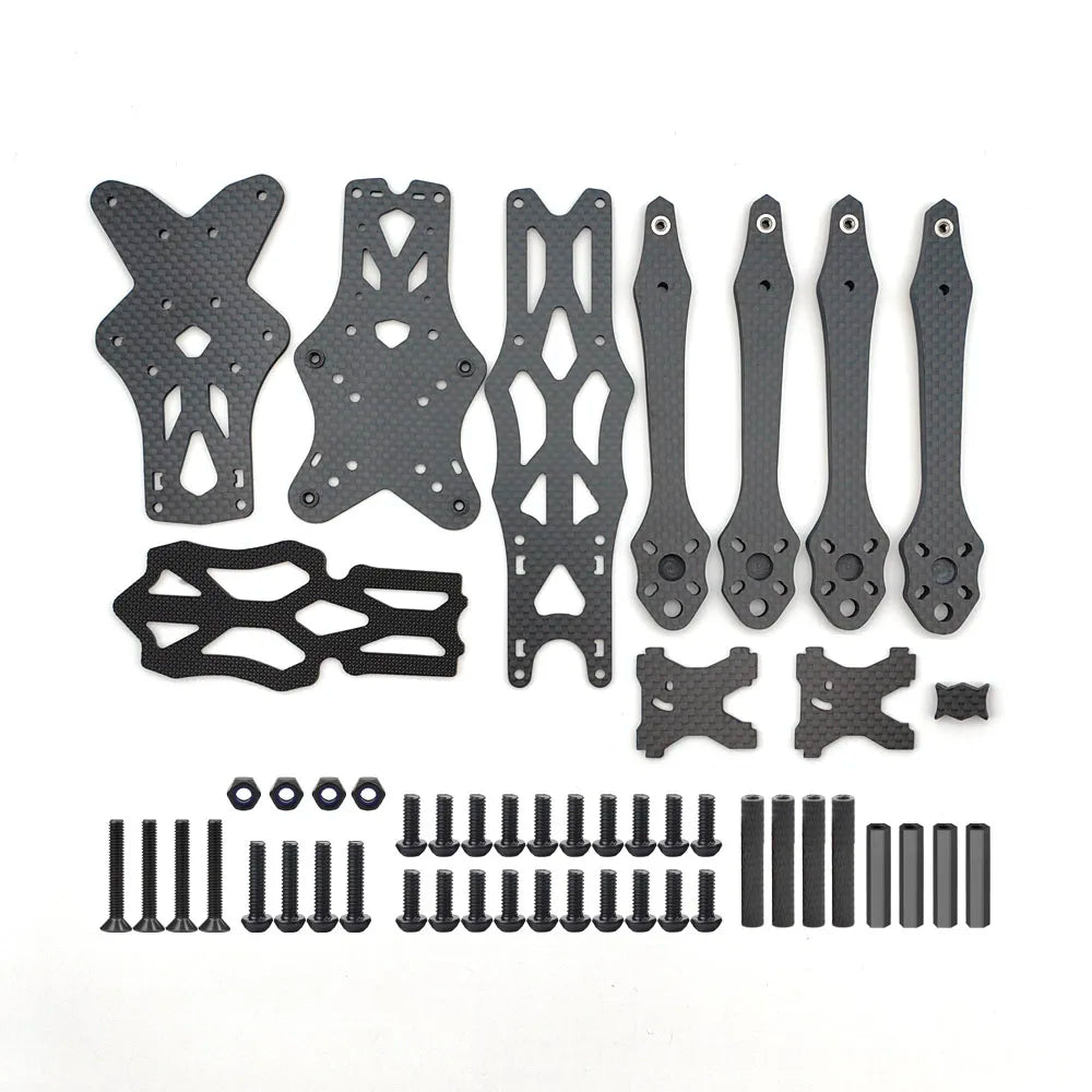 7-Inch & 5-Inch Carbon Fiber Quadcopter Frame Kit